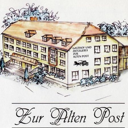 Gasthof Alte Post Бишофсмайс Екстериор снимка