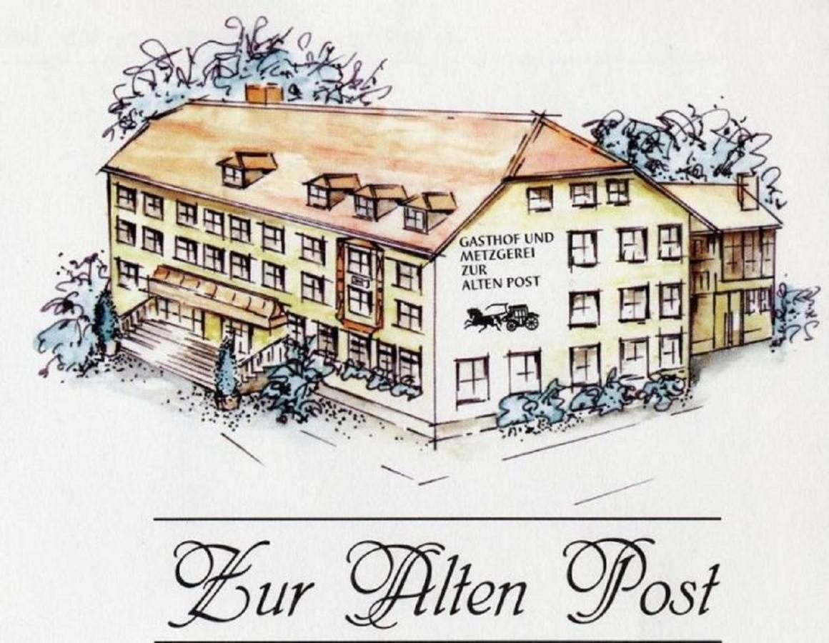 Gasthof Alte Post Бишофсмайс Екстериор снимка